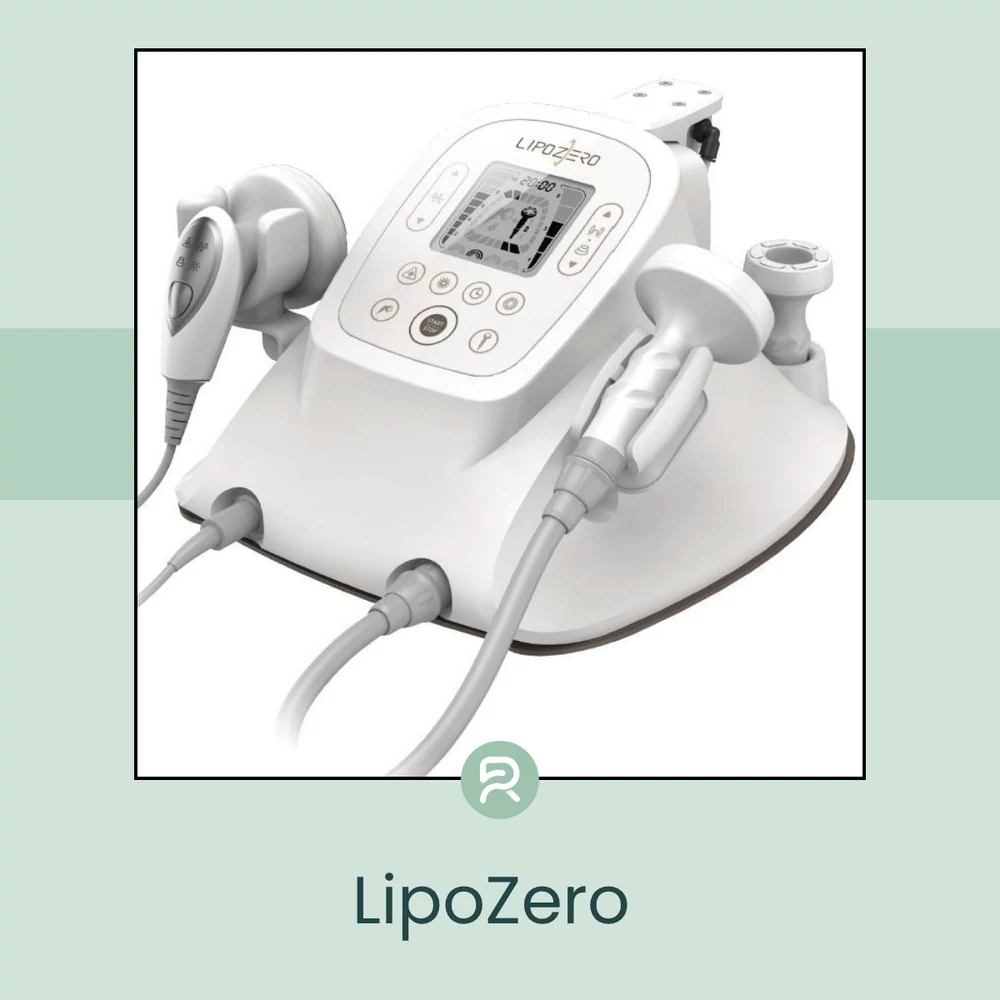 LipoZero (Rádiófrekvencia, Kavitáció, Soft-lézer, Vákuummasszázs, LED fényterápia)
